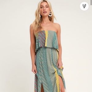 O’Neill strapless dress